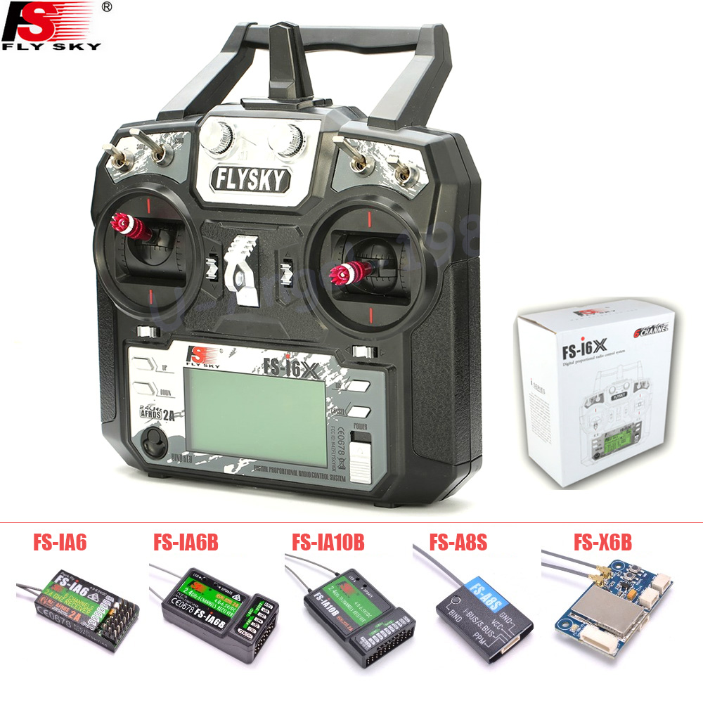 FLYSKY FS-i6X FS i6X 10CH 2.4G - Drone Rc Receiver And Transmitter reseña y precio