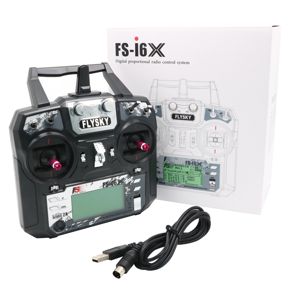 FLYSKY FS-i6X FS i6X 10CH 2.4G - Drone Rc Receiver And Transmitter reseña y precio