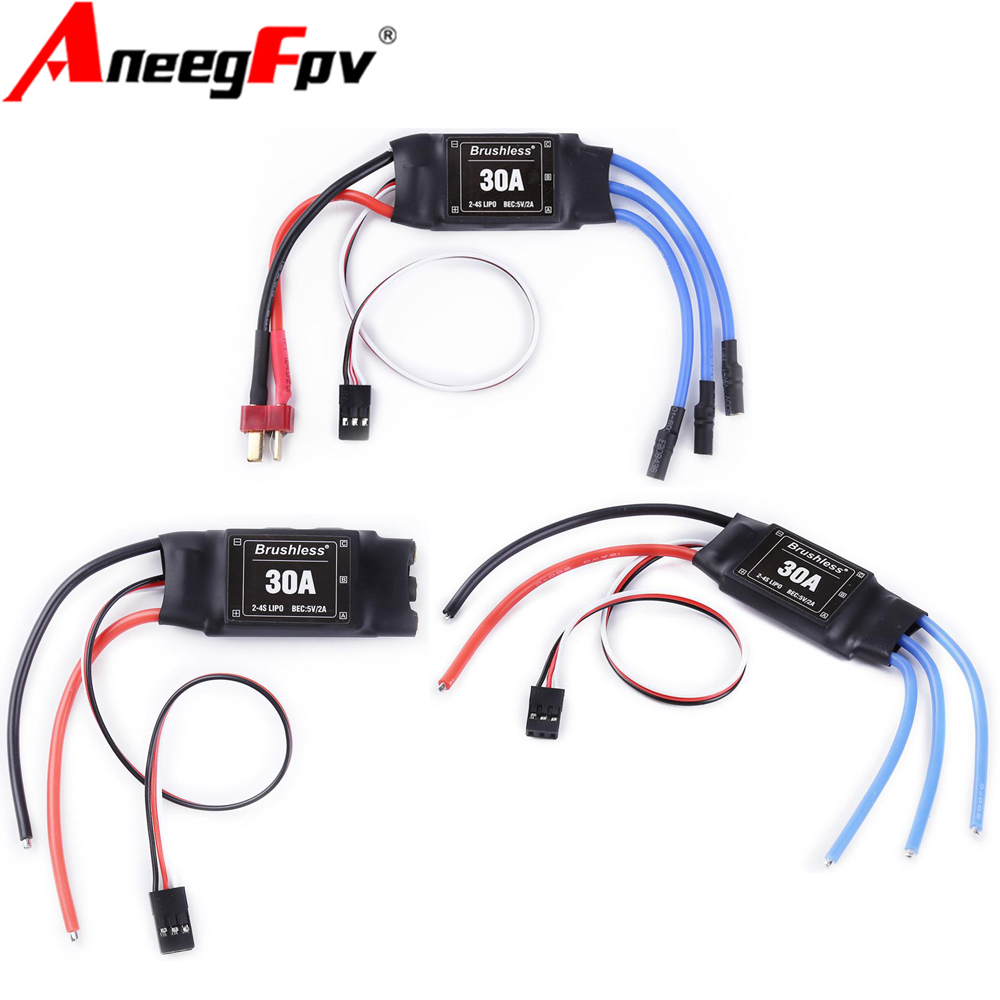 XXD 30A 2-4S ESC Brushless Mot - Rc Boat Brushless Motor reseña y precio