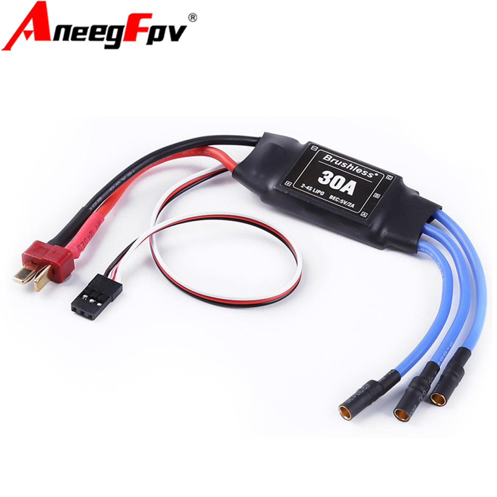 XXD 30A 2-4S ESC Brushless Mot - Rc Boat Brushless Motor reseña y precio