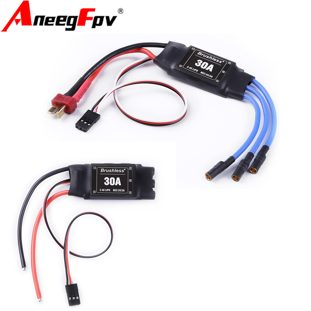 XXD 30A 2-4S ESC Brushless Mot - Rc Boat Brushless Motor reseña y precio