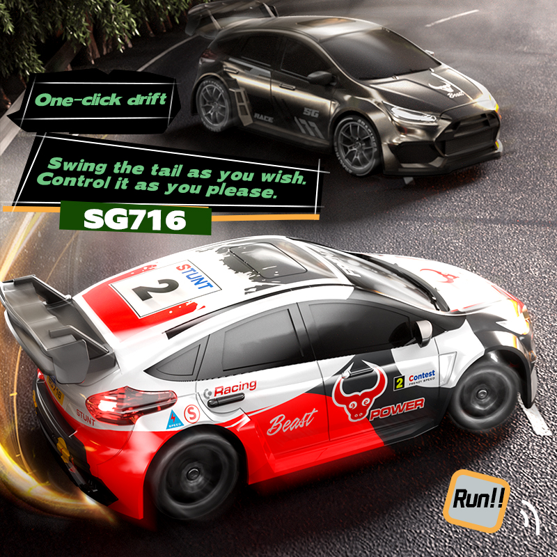 1：24 4WD 50KM/H RC Car Stunt D - Rc Drift Car Kit reseña y precio
