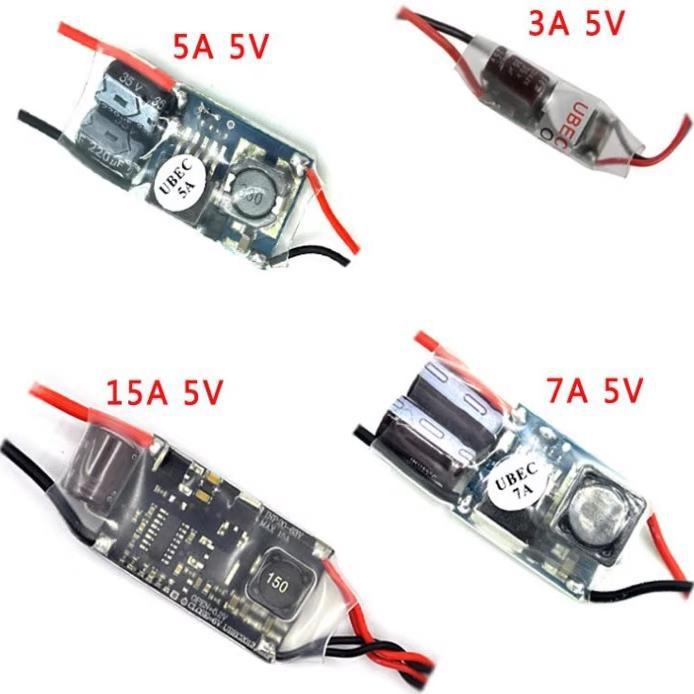 RC UBEC 3A 5A 7A 15A Lowest RF - Drone Switch Rc reseña y precio