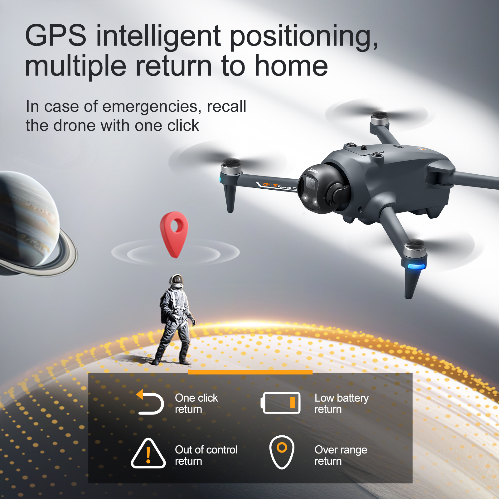 YL059 FPV GPS Quadcopter Drone - Drone Gps Rc Tt36 reseña y precio