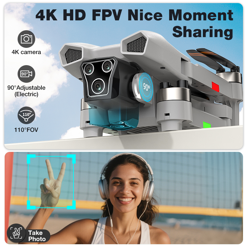 NEW Hot L017 Pro Drone Brushle - Drone Gps Rc Tt36 reseña y precio