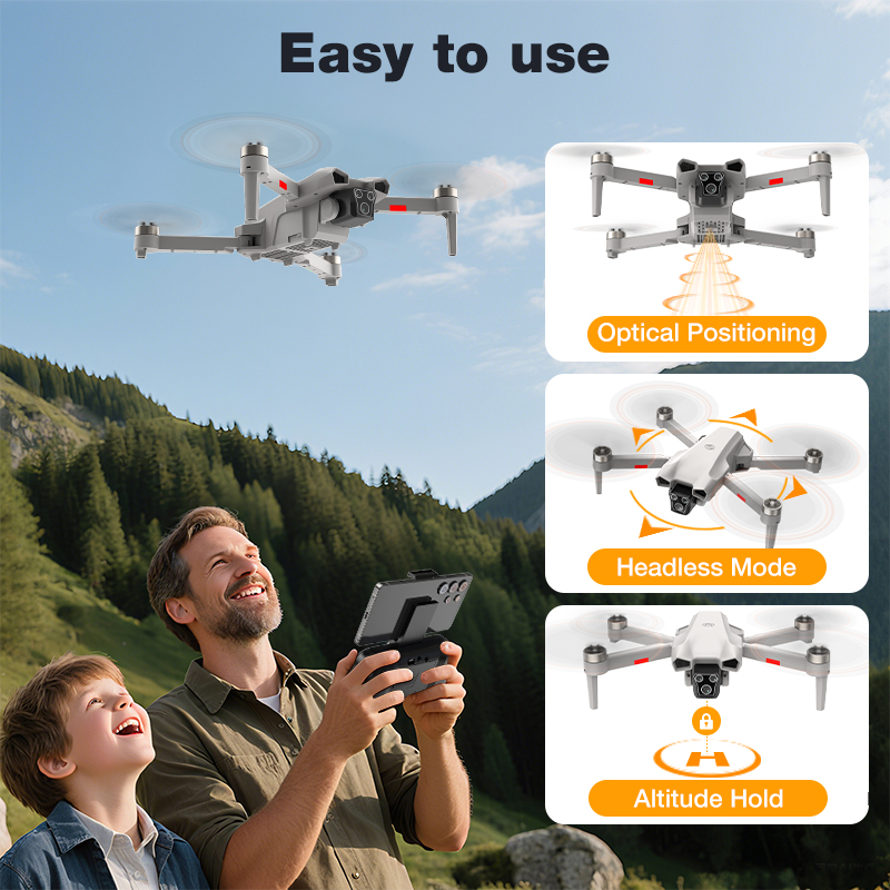 NEW Hot L017 Pro Drone Brushle - Drone Gps Rc Tt36 reseña y precio