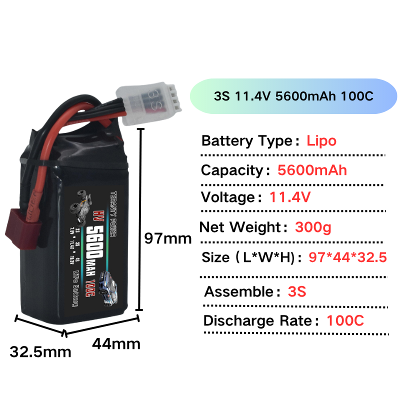 1/2/4pcs TERANTY 3S 5600mAh Li - Drone Mjx Rc reseña y precio