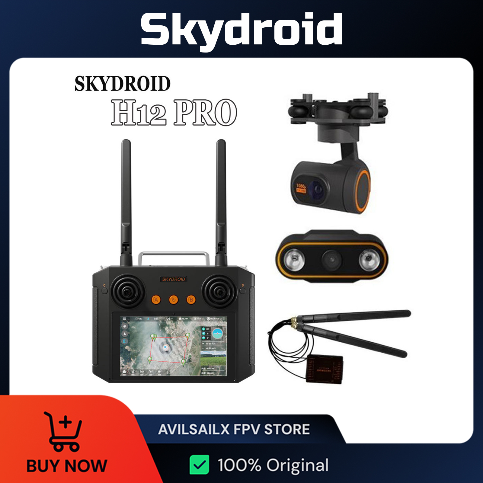 Skydroid H12 PRO Remote Contro - Heavy Lift Drone Frame reseña y precio