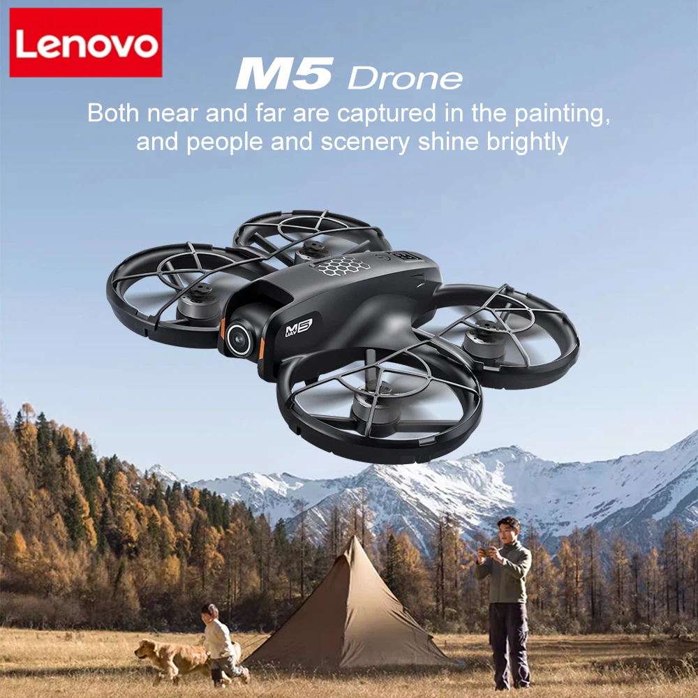 Lenovo M5 Drone 8K Professiona - Drone Rc Folding reseña y precio