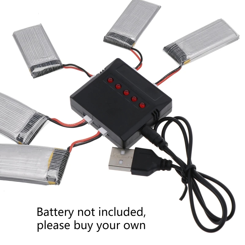 Hubsan H107 X4 Battery USB Cha - Drone Vs Rc Helicopter reseña y precio