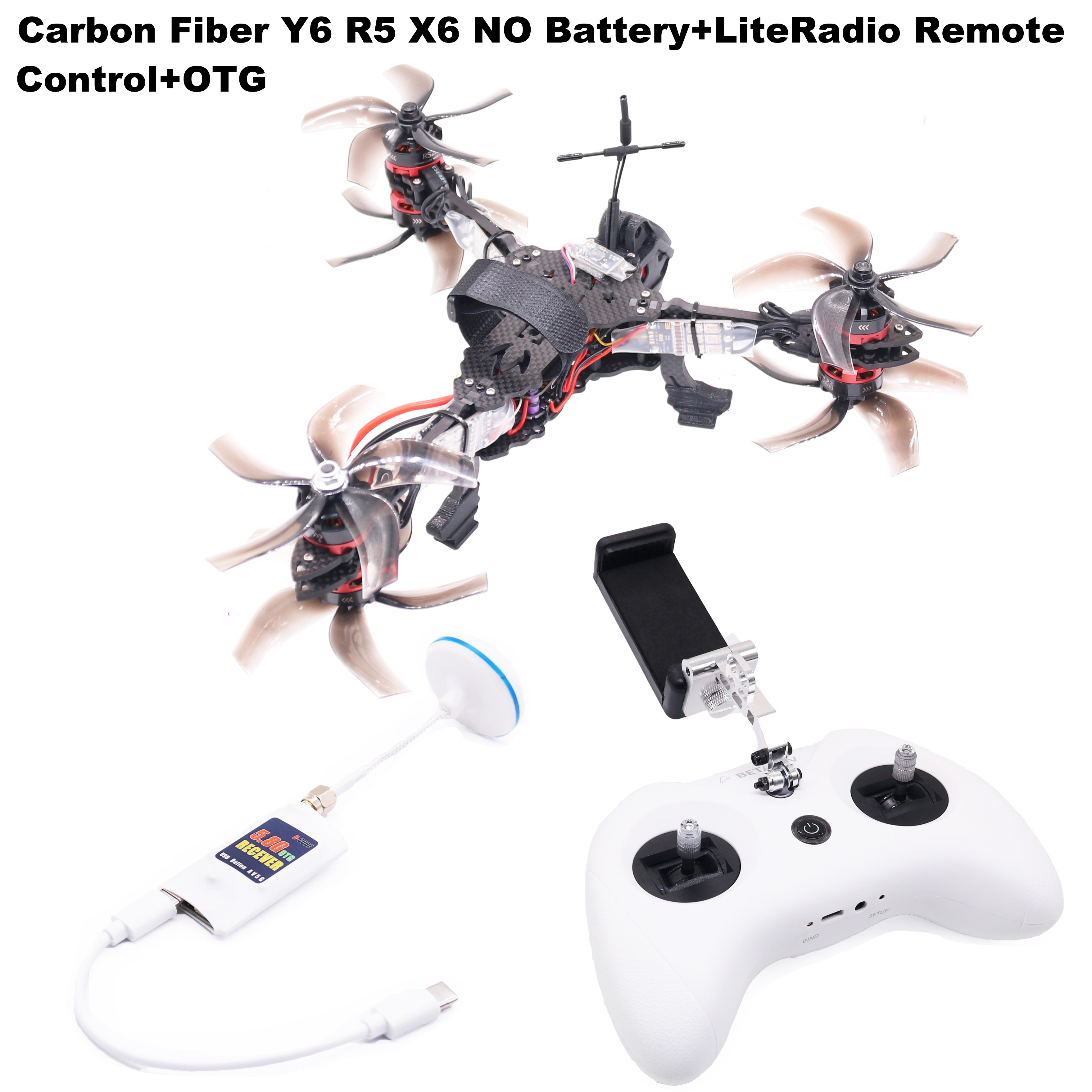 B-CUBE Y6R5 5inch FPV Drone Fr - Heavy Lift Drone Frame reseña y precio