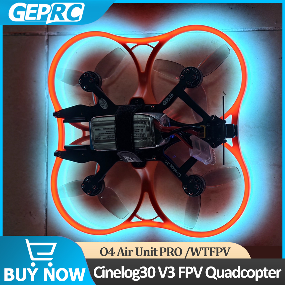 GEPRC Cinelog30 V3 FPV Quadcop - Drone Rc Helicopter With Camera reseña y precio