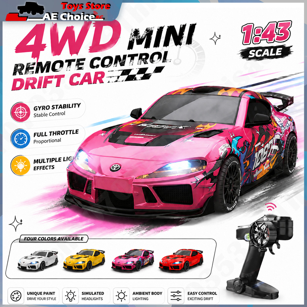 Hot Sale 1/43 JXC1087X Supra S - Rc Drift Car Kit reseña y precio